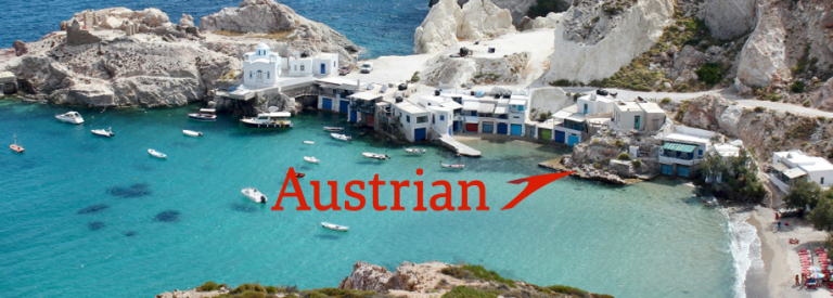 Grécke ostrovy s Austrian Airlines
